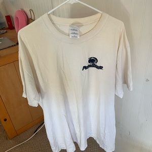 VINTAGE PENN STATE T SHIRT XL - OFF WHITE CREAM